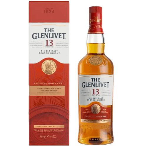 格蘭利威13年 熱帶蘭姆桶單一麥芽威士忌Glenlivet 13Year Old Tropical Rum Cask Finish Taiwan Exclusive
