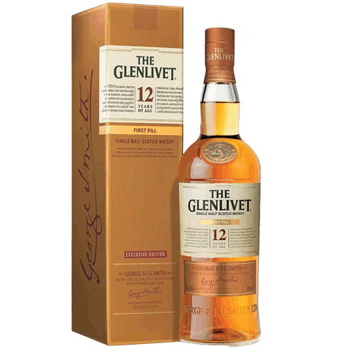 格蘭利威12年First Fill單一麥芽威士忌The Glenlivet 12 Years Old First Fill Single Malt Whisky