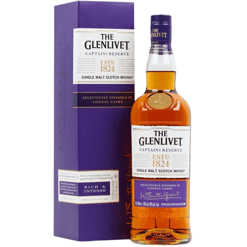 格蘭利威 上尉首選單一麥芽威士忌Glenlivet Captain's Reserve Single Malt Scotch Whisky