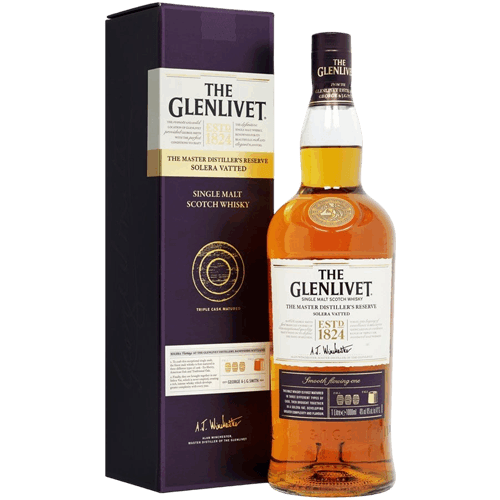 格蘭利威 大師窖藏 索妮拉融合桶 單一麥芽威士忌Glenlivet Master Distillers Reserve Solera Vatted Single Malt Scotch Whisky