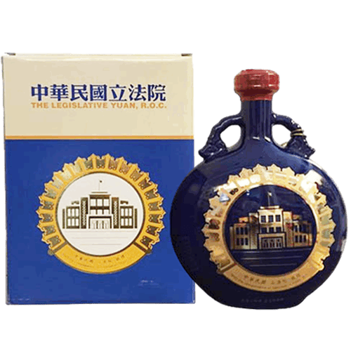 金門高粱 立法院贈酒 王金平(藍瓷瓶)