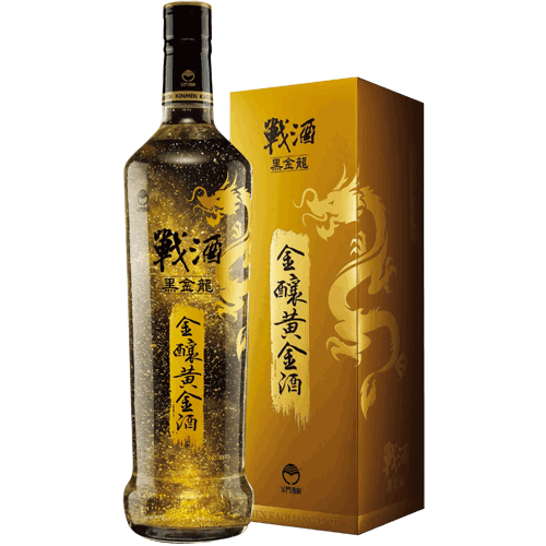 金門高梁 戰酒黑金龍 金釀黃金酒 3000ml
