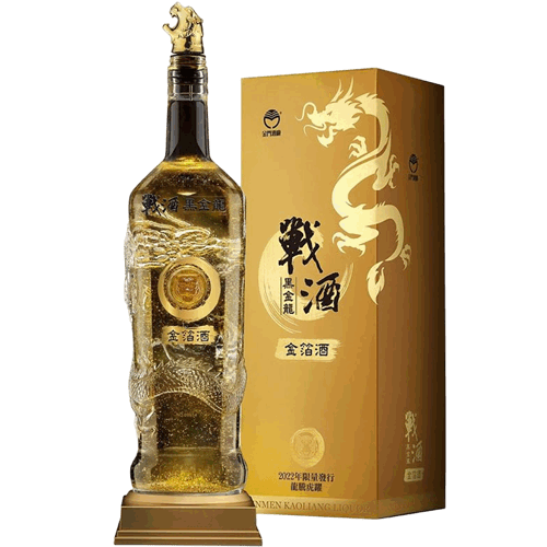 金門高梁 戰酒金箔酒3.6公升龍騰虎躍 3