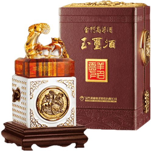金門高粱 羊年玉璽酒 羊名天下
