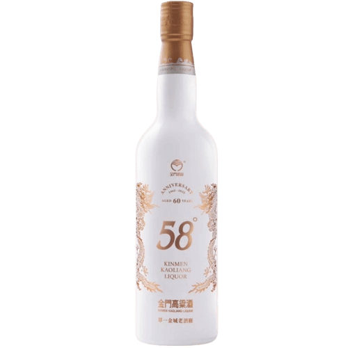 金門高粱58度 白金龍 白源酒 600ml