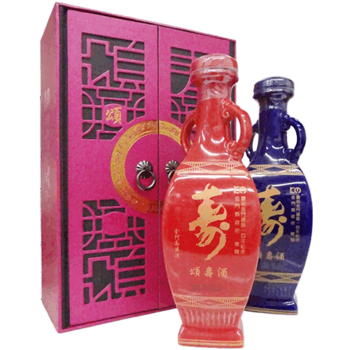 金門高粱 頌壽酒禮盒(雙入) 500ml