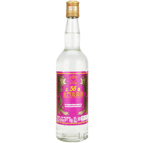 金門高梁 上選58度紫金龍 600ml