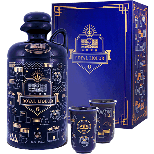 金門皇家酒廠 六年陳年高粱酒(藍)
