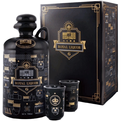 金門皇家酒廠 六年陳年高粱酒(黑)