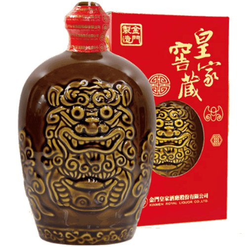 金門皇家酒廠 皇家窖藏風獅爺高粱酒(古銅)