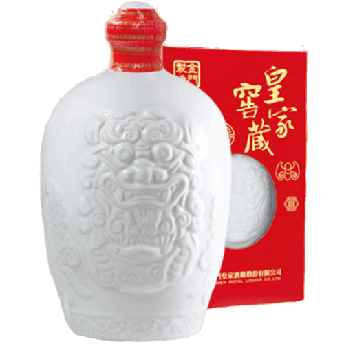 金門皇家酒廠 皇家窖藏風獅爺高粱酒(白)