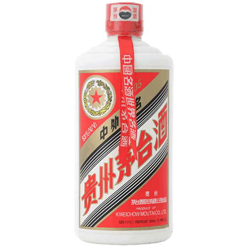 貴州茅台 紅星透明膜 500ml