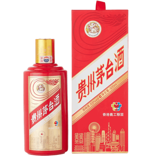 貴州茅台酒 2019年產 飛天牌 香港義工聯盟 Kweichow Flying Fairy Moutai HKVF Edition 2019