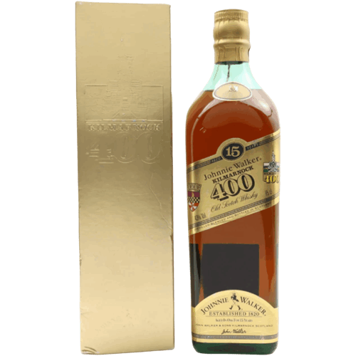 約翰走路15年老版本威士忌 Johnnie Walker Kilmarnock 400 15 Year Old Blended Malt Scotch Whisky--