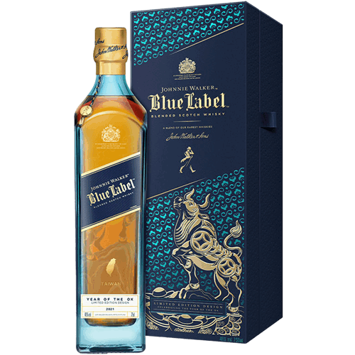 約翰走路 藍牌 牛年限定版Johnnie Walker Blue Label Limited Edition Year of the Ox 2021