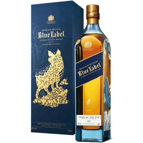 約翰走路 藍牌 豬年限定版Johnnie Walker Blue Label Limited Edition Year of the Pig 2019