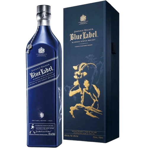 約翰走路 藍牌 羊年限定版Johnnie Walker Blue Label Limited Edition Year of the Ram 2015