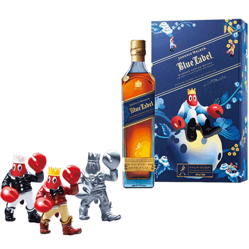 約翰走路 藍牌跨界極選系列 龍蝦先生禮盒Johnnie Walker Blue Label Philip Colbert Limited Edition