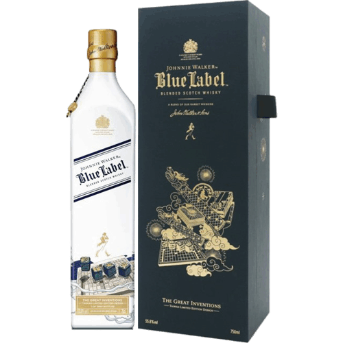 約翰走路 藍牌 四大發明限定版Johnnie Walker Blue Label The Great Inventions Taiwan Limited Edition Design