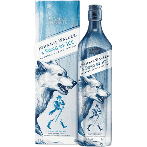 約翰走路 冰與火之歌 冰原Johnnie Walker Game of Thrones Limited Edition A Song of Ice Blended Scotch Whisky Set