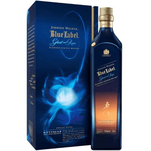 約翰走路 藍牌珍稀系列 幽靈限定第四版 調和威士忌Johnnie Walker Blue Label Ghost and Rare Pittyvaich Blended Scotch Whisky