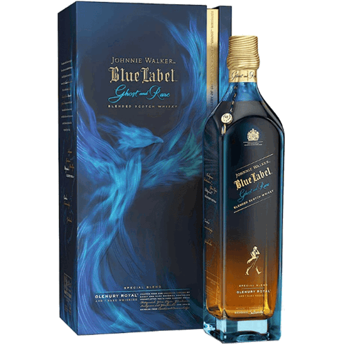 約翰走路 藍牌珍稀系列 幽靈限定第三版 調和威士忌Johnnie Walker Blue Label Ghost and Rare Glenury Royal Blend Scotch Whisky