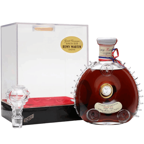 人頭馬 路易十三 白頭透明盒Remy Martin Louis XIII Very Old 1980s Baccarat Crystal