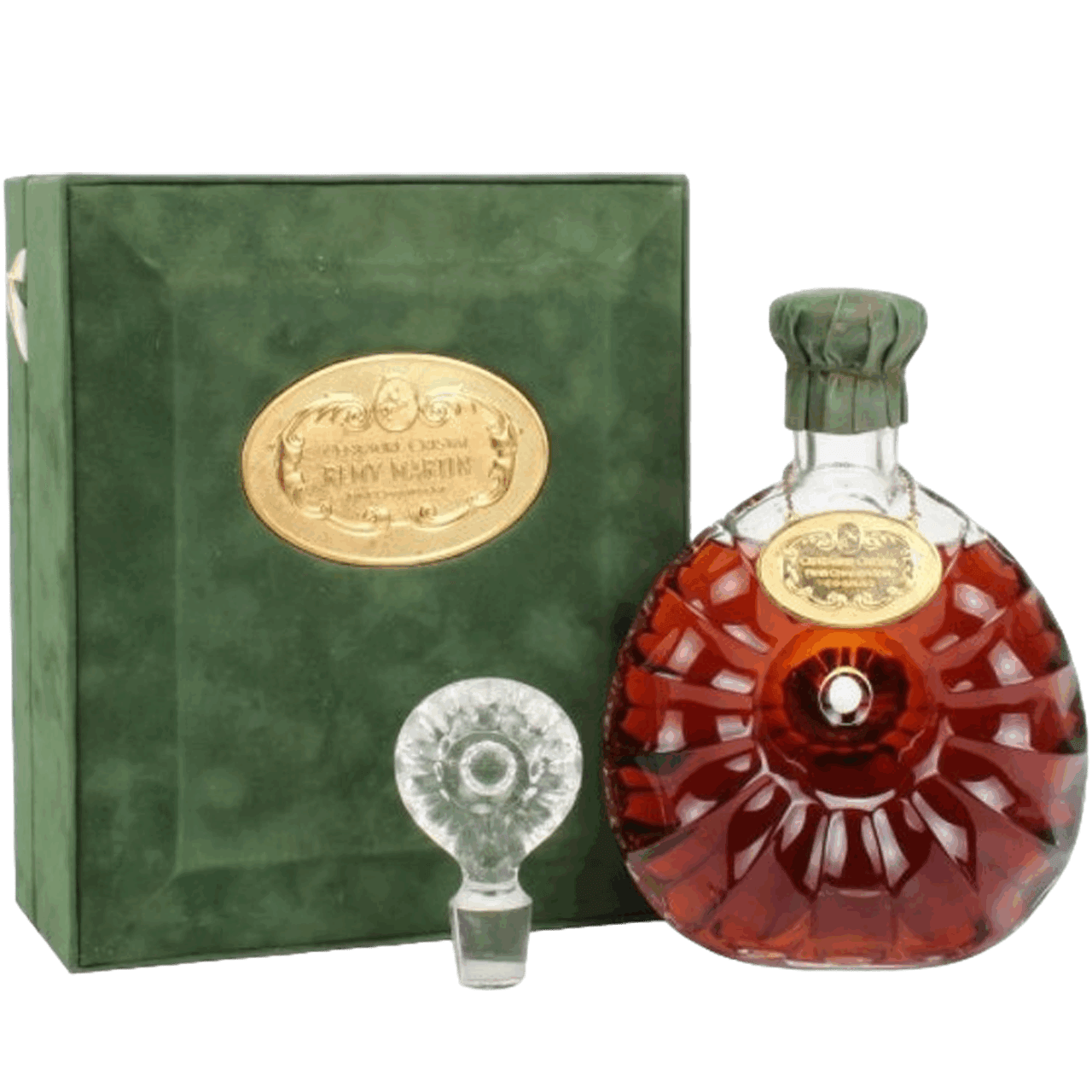 人頭馬 金色年代 綠盒版 干邑白蘭地Remy Martin Centaure Baccarat Crystal Decanter 1980