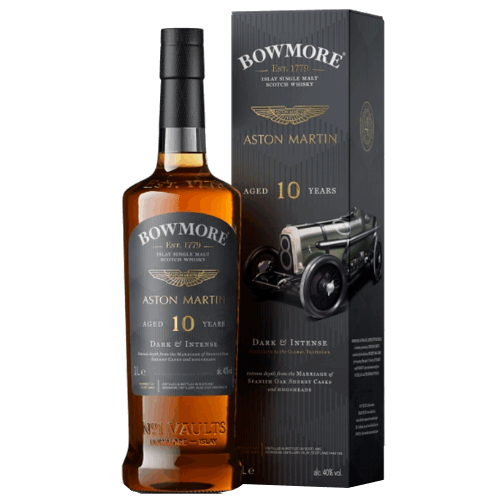 波摩 奧斯頓第二版·馬丁10年單一麥芽威士忌  Bowmore 10 Year Aston Martin Single Malt Scotch Whiskey