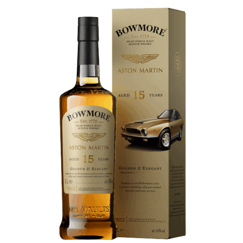 波摩 奧斯頓第二版·馬丁15年單一麥芽威士忌  Bowmore 15 Year Aston Martin Single Malt Scotch Whiskey
