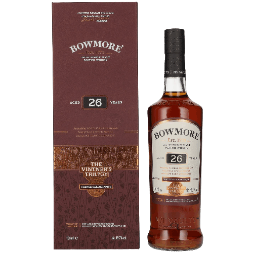 波摩26年 紅酒桶單一麥芽威士忌 Bowmore 26Y French Oak Islay Single Malt Scotch Whisky