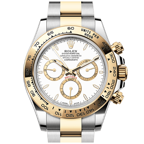 高價收購 勞力士ROLEX COSMOGRAPH-DAYTONA腕錶黃金及蠔式鋼款 型號126503