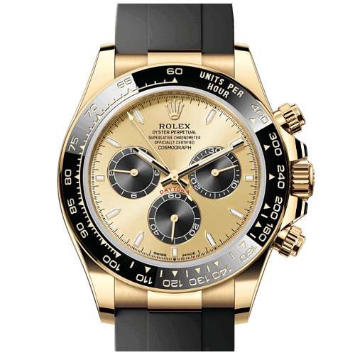 高價收購 勞力士ROLEX COSMOGRAPH-DAYTONA腕錶黃金蠔式款 型號126518LN-0012