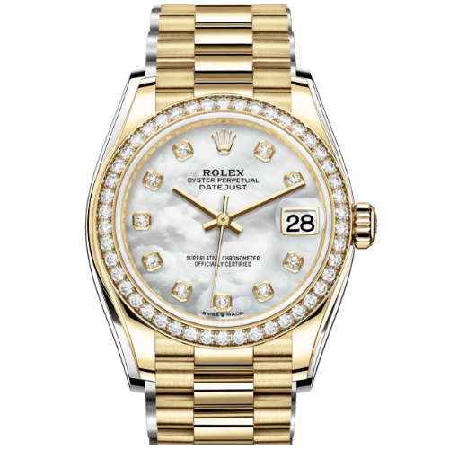 高價收購 勞力士Rolex Datejust腕錶鑽石及黃金蠔式款 型號278288RBR-0006