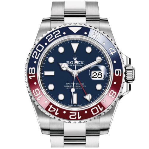 勞力士 Rolex GMT-MASTER II Explorer腕錶白色黃金蠔式款 型號126719BLRO-0003