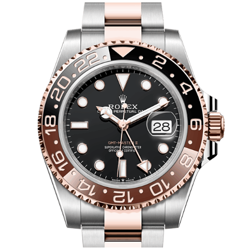 高價收購 勞力士 Rolex Explorer腕錶永恒玫瑰金及蠔式鋼款 型號126711CHNR-0002