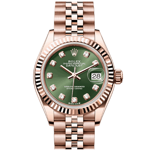 高價收購 勞力士 ROLEX LADY-DATEJUST腕錶永恒玫瑰金蠔式款 型號279175-0013