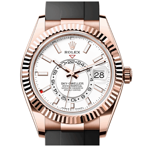 高價收購 勞力士 Rolex Sky-Dweller腕錶永恒玫瑰金蠔式款 型號336235-0003