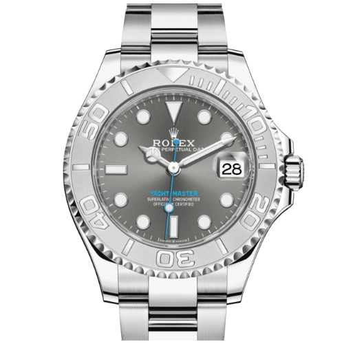 高價收購 勞力士 Rolex Yacht-Master腕錶鉑金及蠔式鋼款 型號268622-0002