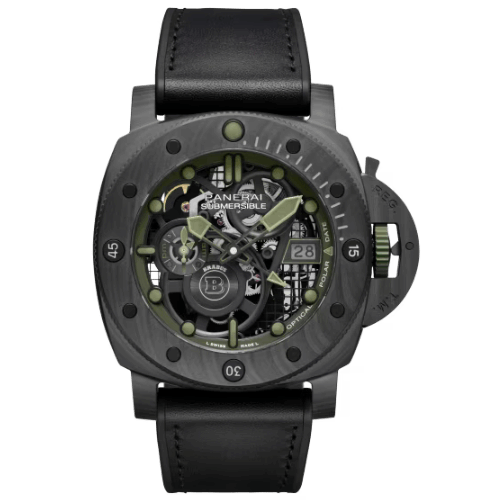 高價收購 Panerai沛納海 Submersible S Brabus Carbotech™腕錶 PAM01283 - 47毫米