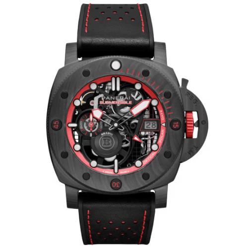 高價收購 Panerai沛納海 Submersible S Brabus Experience特別版腕錶 PAM01285 - 47毫米