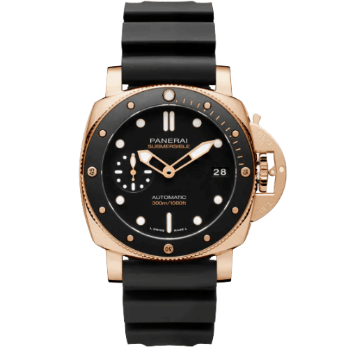高價收購 Panerai沛納海 Submersible Goldtech™腕錶 PAM02164 - 42毫米