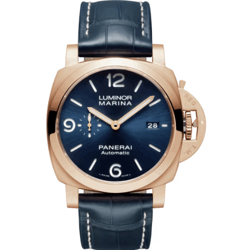 高價收購 Panerai沛納海 Luminor Marina Goldtech™腕錶 PAM01112 - 44毫米