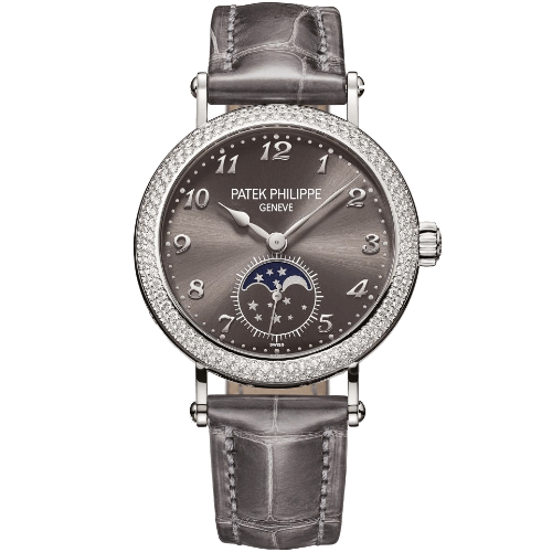 高價收購 PATEK PHILIPPE百達翡麗 複雜功能時計 女裝月相顯示腕錶 2023年東京限量版 7121.200G-010