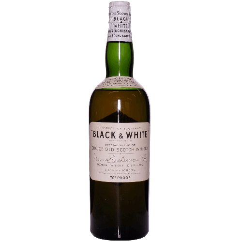黑白狗 1950s 蘇格蘭調和威士忌 Black & White 1950s Special Blend of Buchanan's Choice Old Scotch Whisky