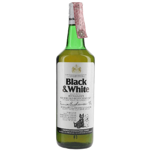 黑白狗 1970s 蘇格蘭調和威士忌 Black & White Special Blend of Buchanan's Choice Old Scotch Whisky