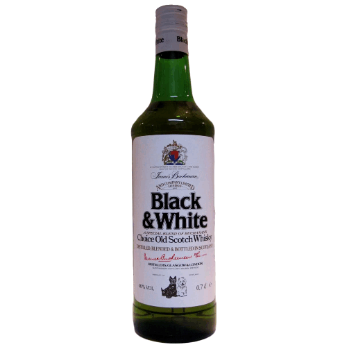 黑白狗 蘇格蘭調和威士忌 Black & White A Special Blend of Buchanan's Choice Old Scotch Whisky