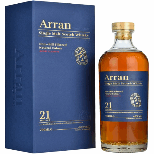 愛倫 21年 單一麥芽蘇格蘭威士忌 Arran 21yo Single Malt Scotch Whisky
