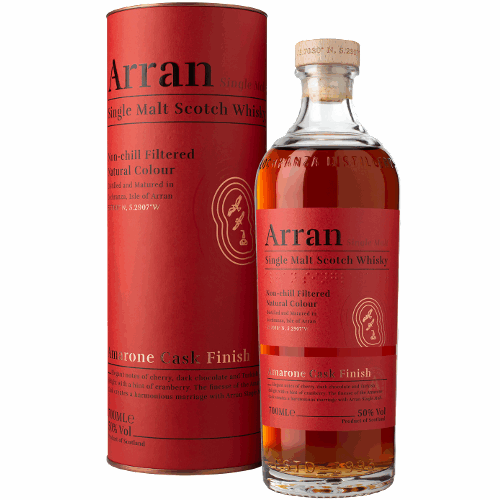 愛倫 阿馬龍紅酒桶 單一麥芽蘇格蘭威士忌 Arran Amarone Cask Finish Single Malt Scotch Whisky