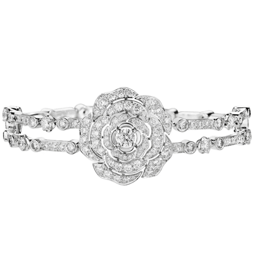 Chanel 香奈儿 Diamant Evanescent 鑽石 18K白金手環